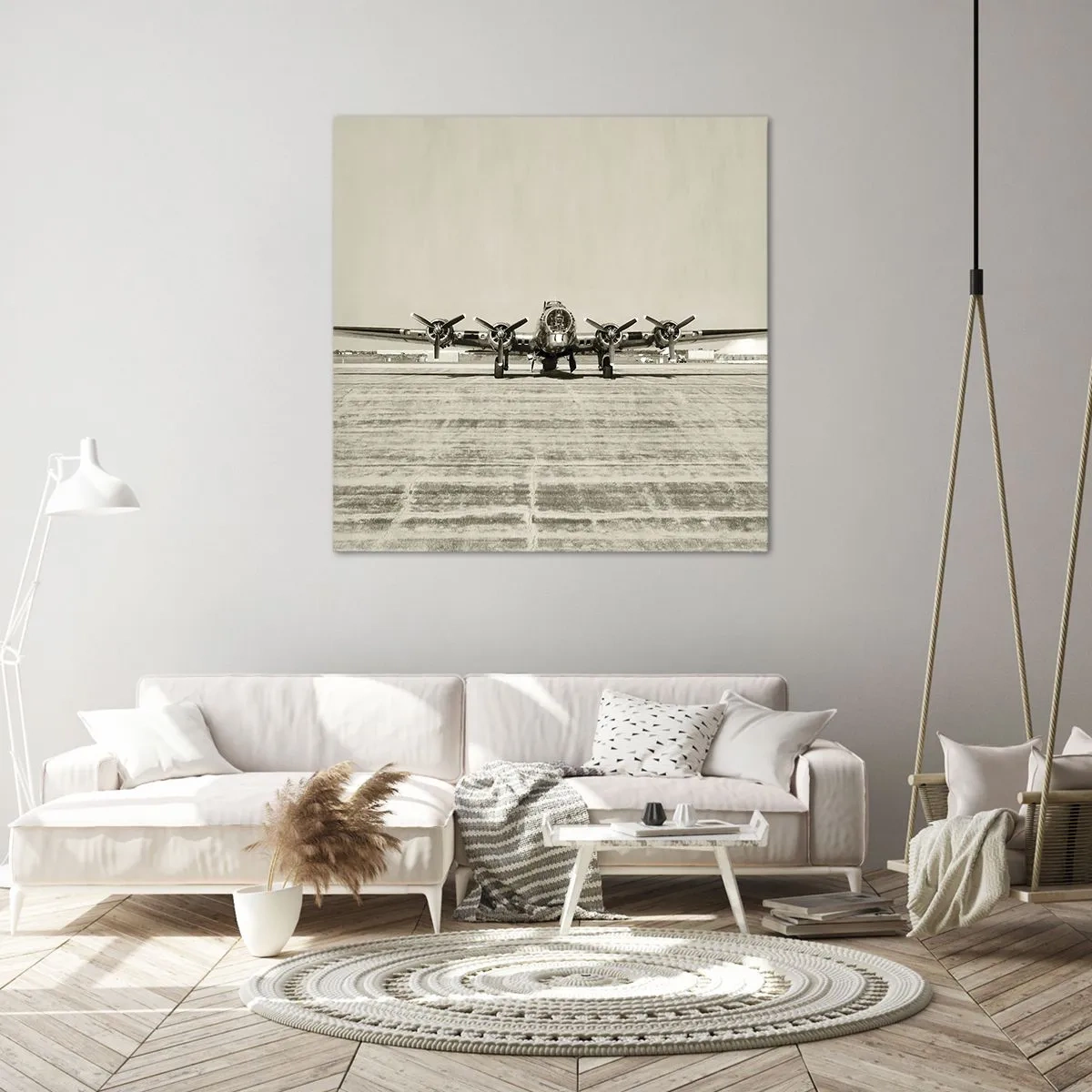 Obraz na plátne - Ako vždy pripravený - 60x60 cm