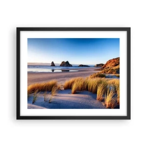 Plagát v čiernom ráme - Pre hľadačov pokoja - 50x40 cm