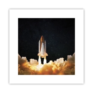 Plagát - Ad astra! - 30x30 cm
