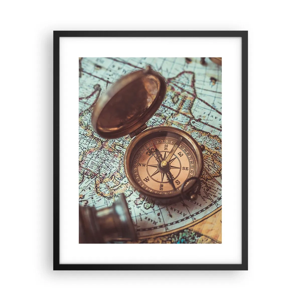 Plagát v čiernom ráme - Pre dobrodruha - 40x50 cm