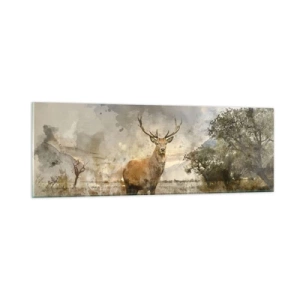 Obraz na skle - Dôstojnosť - sila - majestátnosť - 90x30 cm