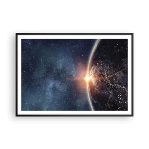 Plagát v čiernom ráme - V novej perspektíve - 100x70 cm