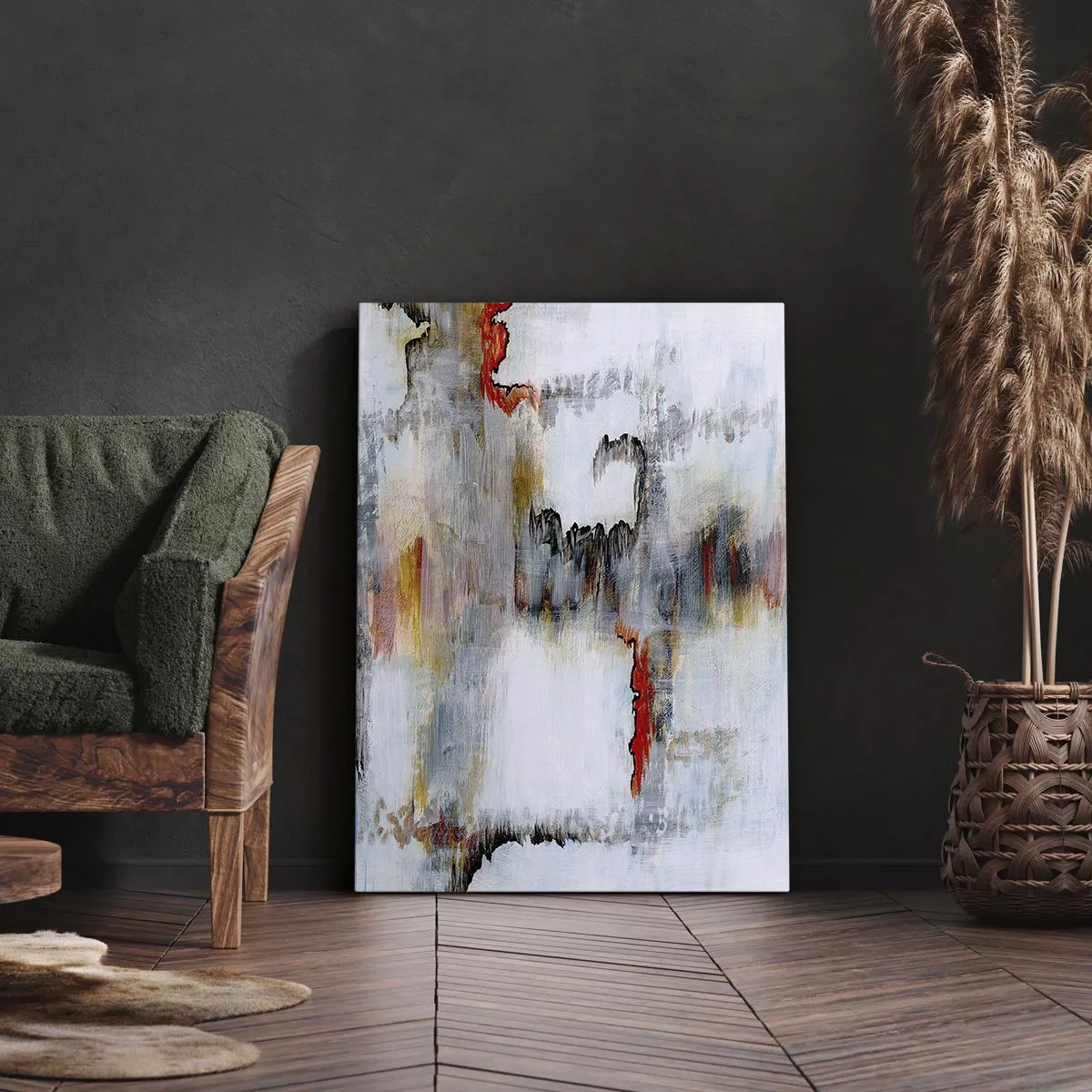 Obraz na plátne - Paličkou po vode - 50x70 cm
