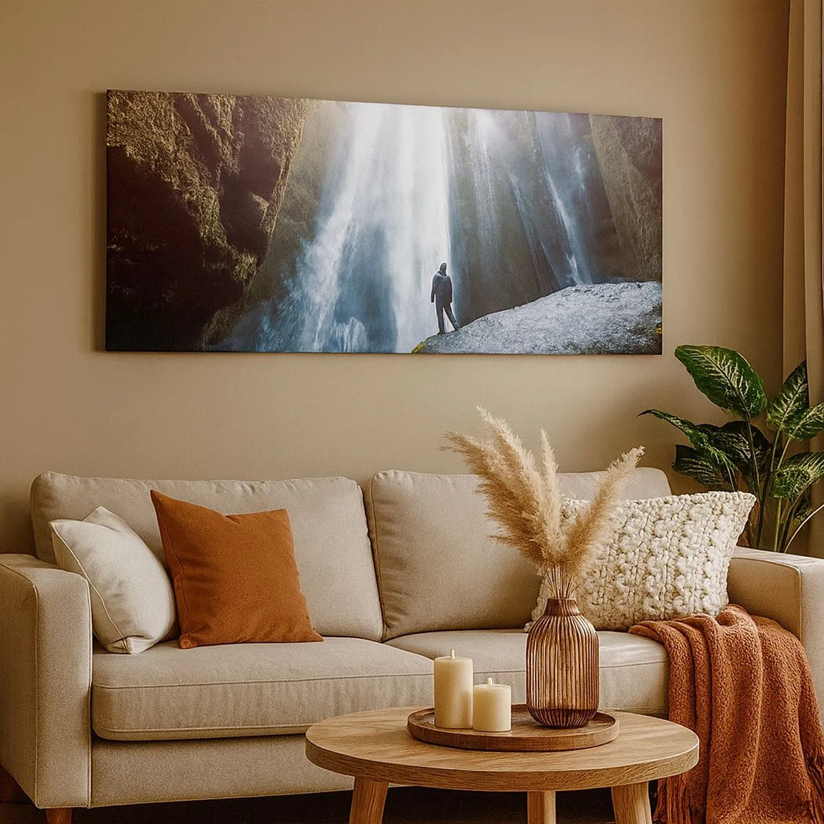 Obraz na plátne - Obnovenie proporcie - 100x40 cm