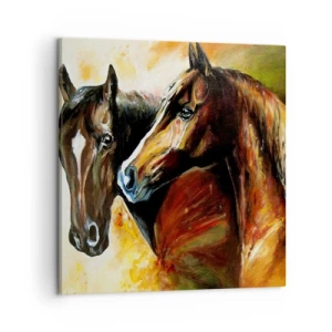 Obraz na plátne - Dvakrát viac pôvabu - 50x50 cm