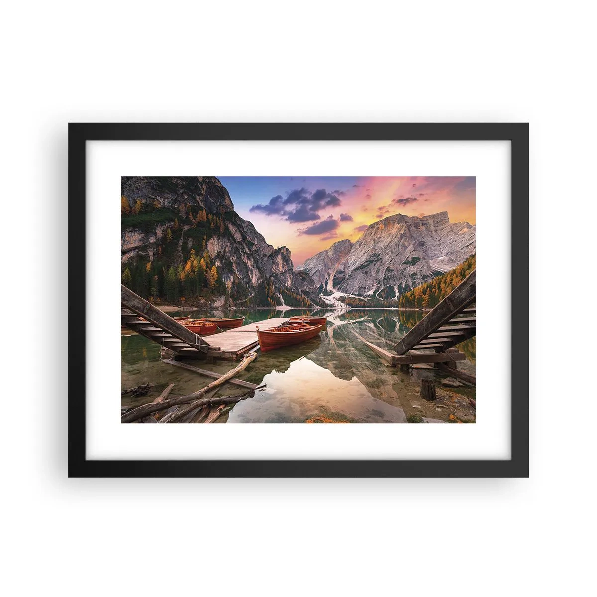 Plagát v čiernom ráme - Sľub dňa - 40x30 cm