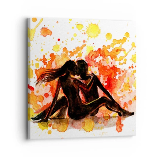 Obraz na plátne - A bolo svetlo - 30x30 cm