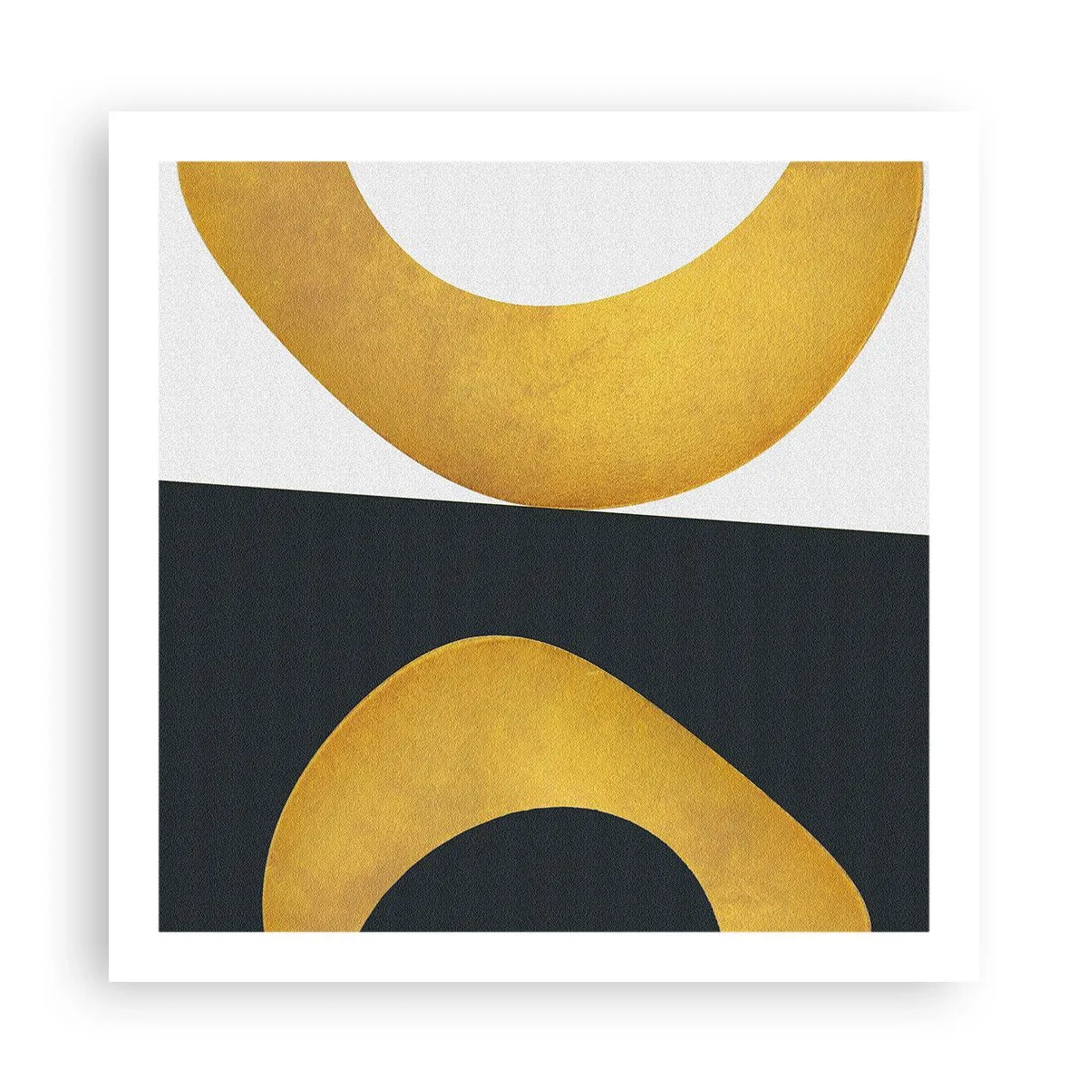 Plagát - Po prvé: zlato - 60x60 cm