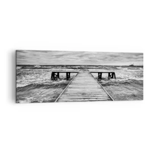 Obraz na plátne - Čakám na vietor, čo rozfúka… - 140x50 cm