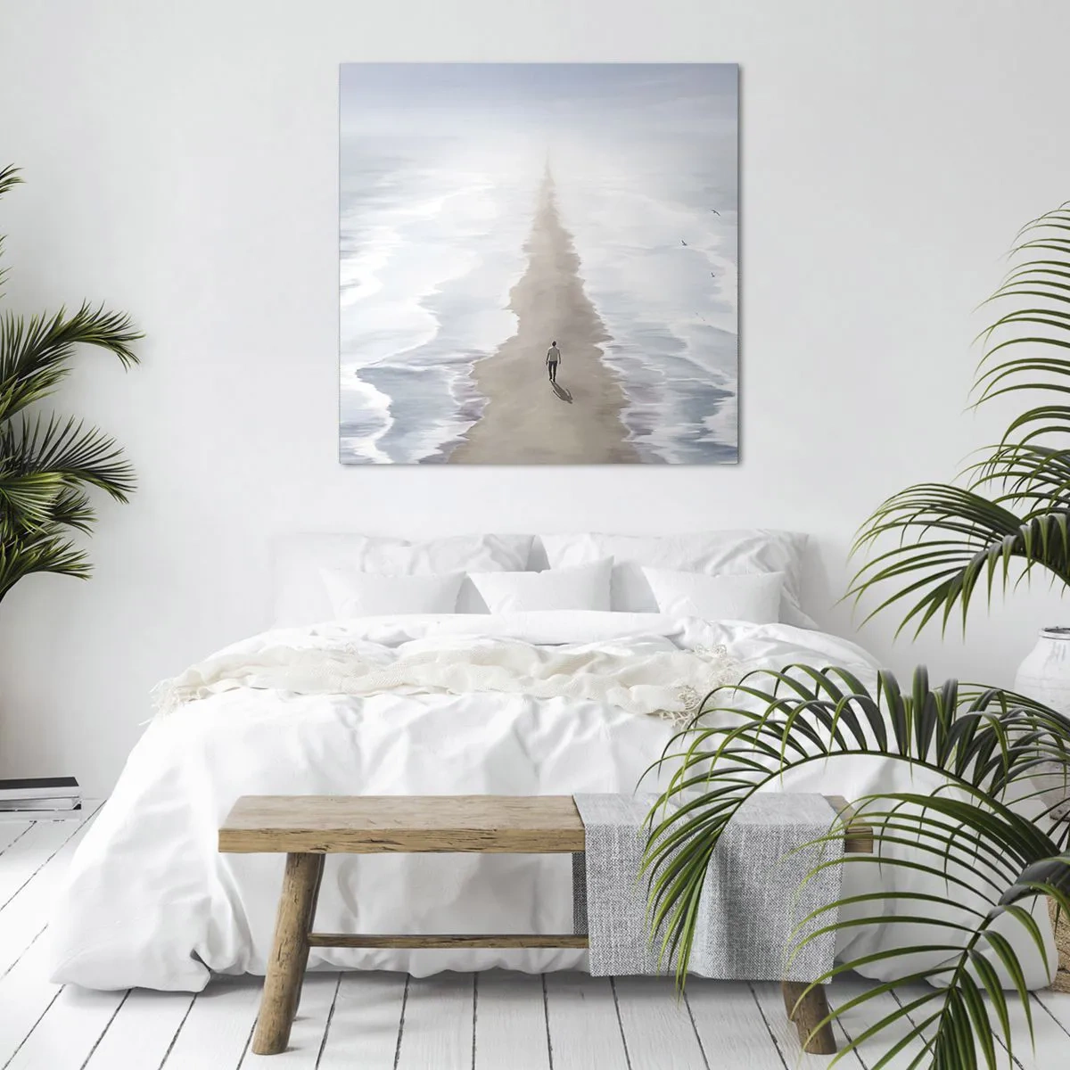 Obraz na plátne - Svetlá budúcnosť - 70x70 cm