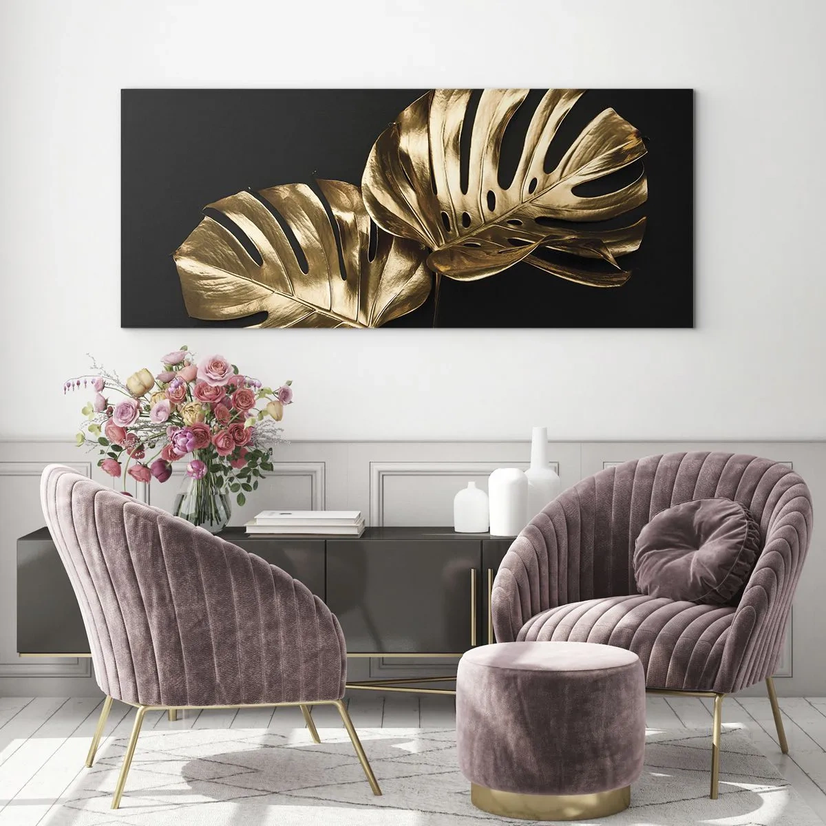 Obraz na skle - Poklady prírody - 90x30 cm