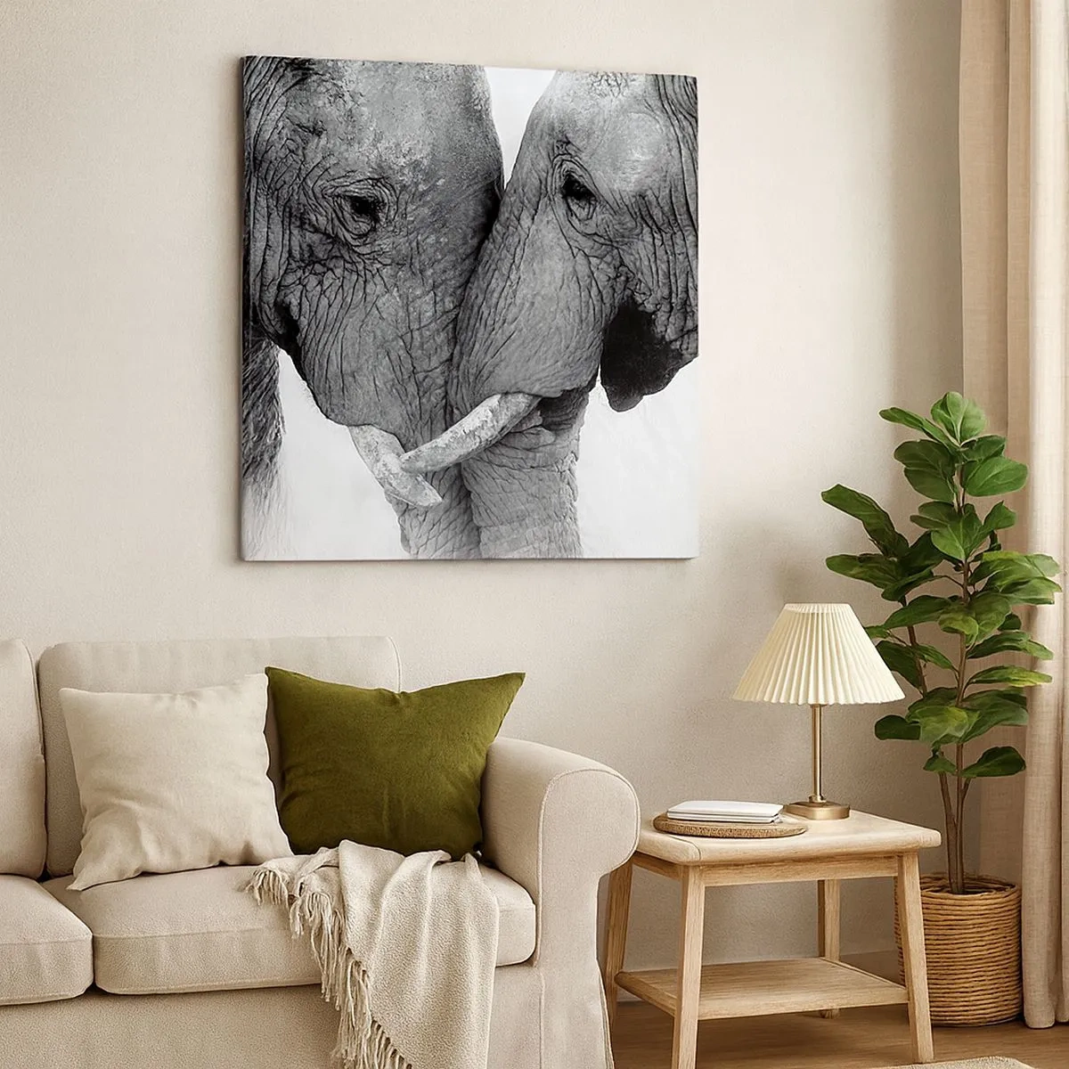 Obraz na plátne - Úprimné vyznanie - 30x30 cm