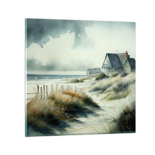 Obraz na skle - Ďaleko od zhonu - 60x60 cm
