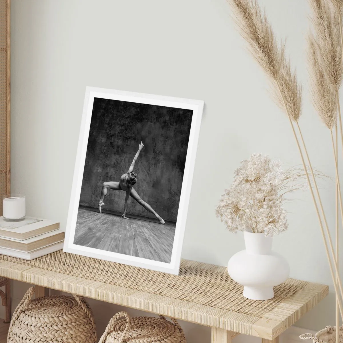 Plagát v bielom ráme - Ideál rovnováhy - 61x91 cm