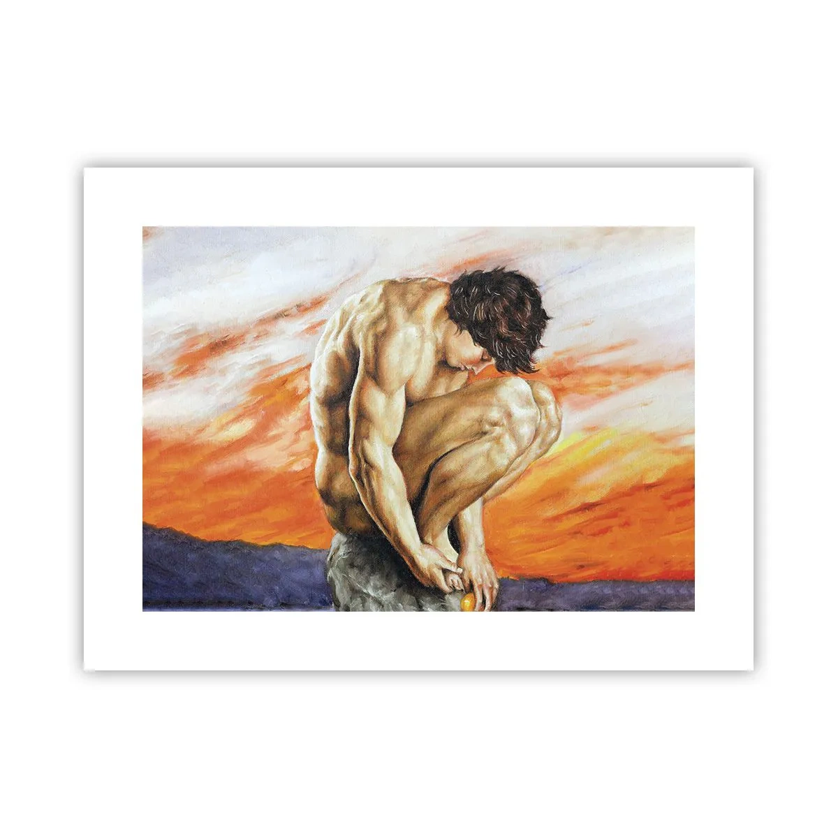 Plagát - Ponorený do seba - 40x30 cm