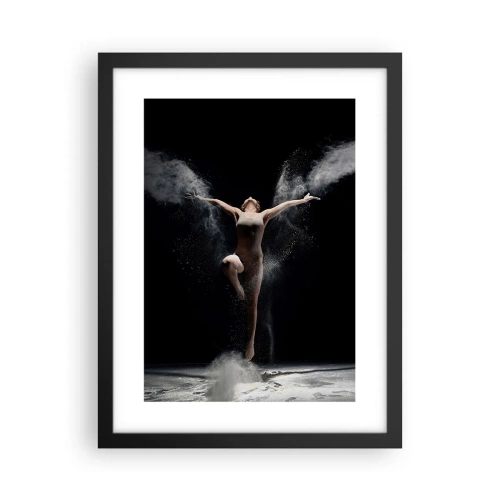 Plagát v čiernom ráme - Elfovia existujú - 30x40 cm