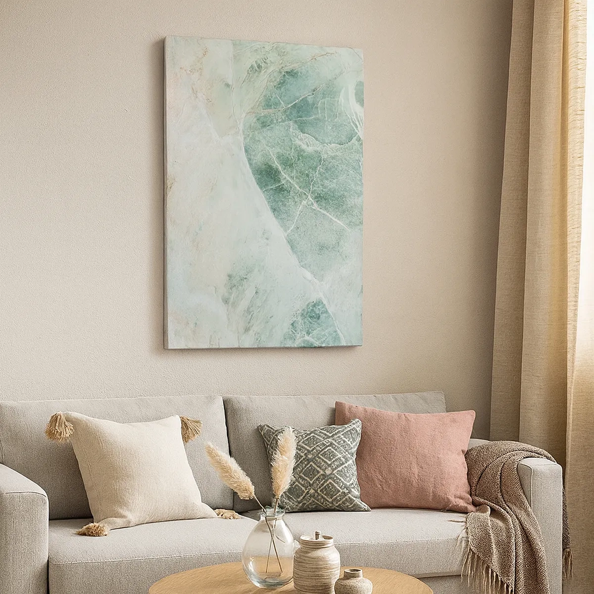 Obraz na plátne - Vznešený chlad kameňa - 50x70 cm