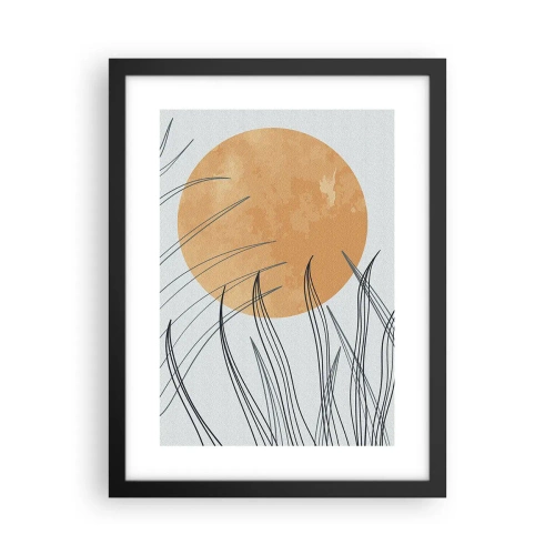 Plagát v čiernom ráme - Vždy ku slnku - 30x40 cm