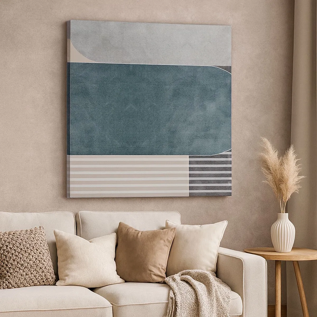 Obraz na plátne - Kompozícia na úrovni - 30x30 cm