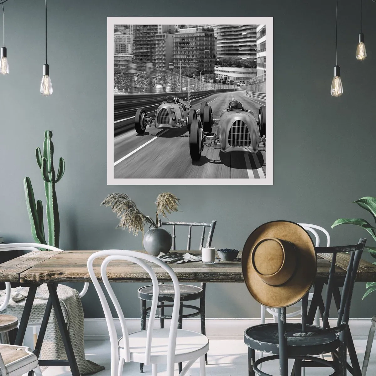 Plagát - Kedysi dávno v Monte Carle - 30x30 cm