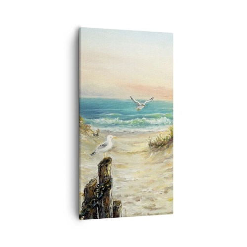 Obraz na plátne - Bezvetrie a samota - 55x100 cm