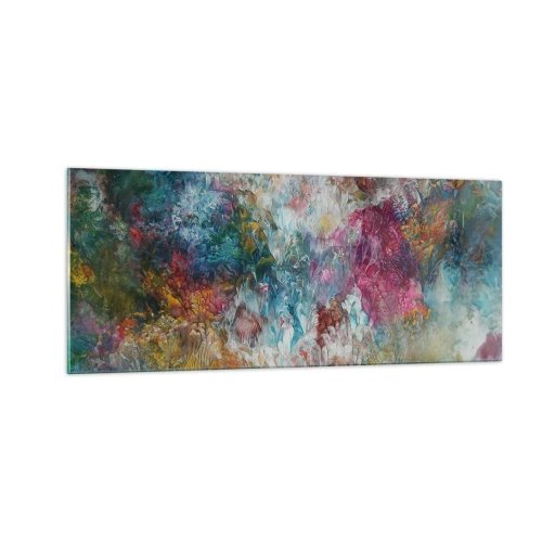 Obraz na skle - V plnom rozkvete - 100x40 cm