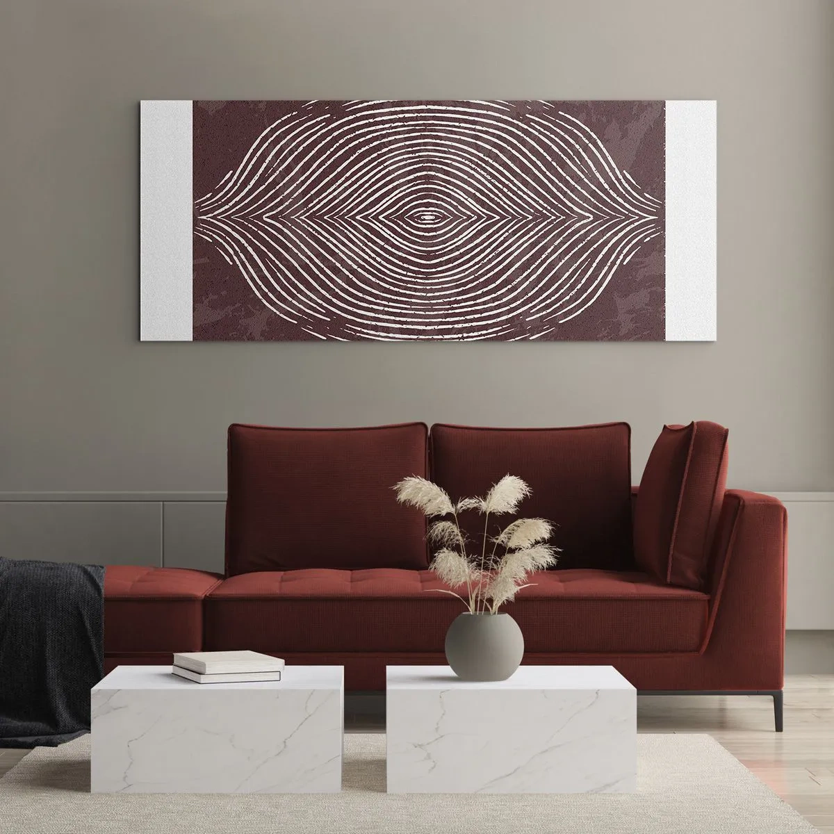 Obraz na skle - Priestor hovorí - 140x50 cm