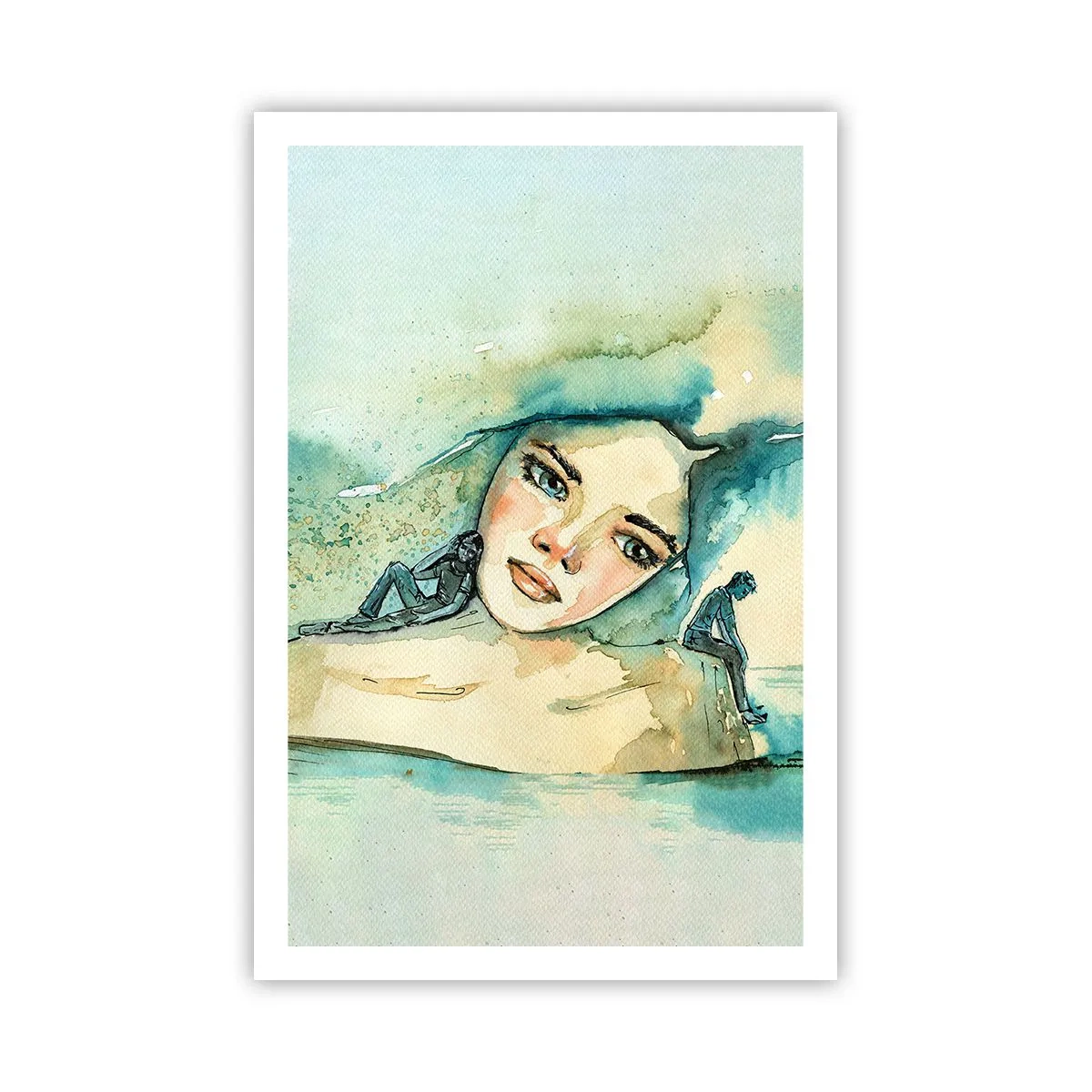 Plagát - Am I blue? - 61x91 cm