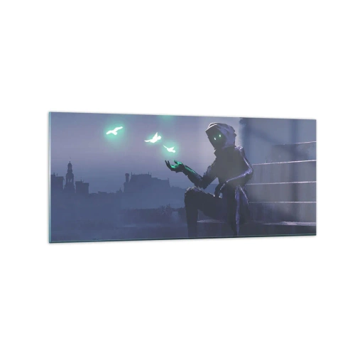 Obraz na skle - Život sa vráti - 120x50 cm