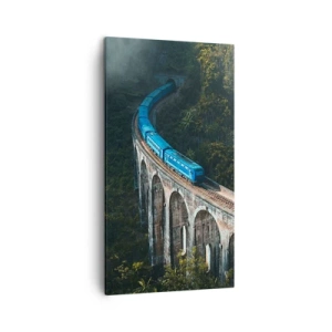 Obraz na plátne - Príťažlivosť prírody - 45x80 cm