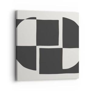 Obraz na plátne - Antitéza – syntéza - 40x40 cm