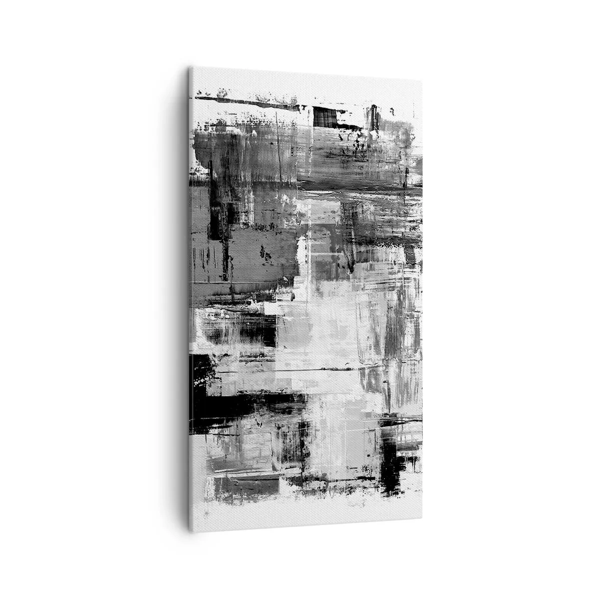 Obraz na plátne - Sivé je krásne - 45x80 cm