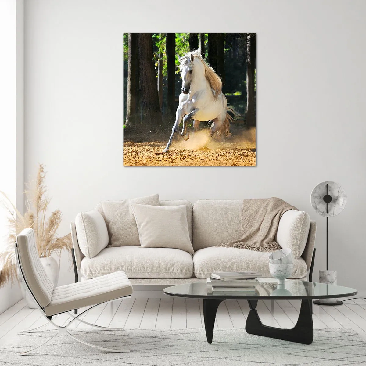 Obraz na skle - Ako z fantasy románu - 70x70 cm