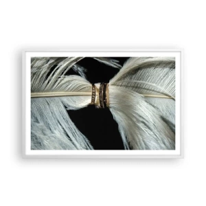 Plagát v bielom ráme - …a neopustím ťa…. - 91x61 cm