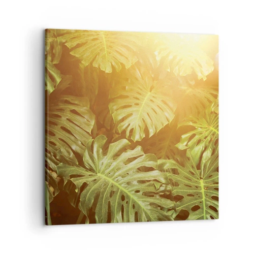 Obraz na plátne - Vstúpiť do zelene… - 60x60 cm