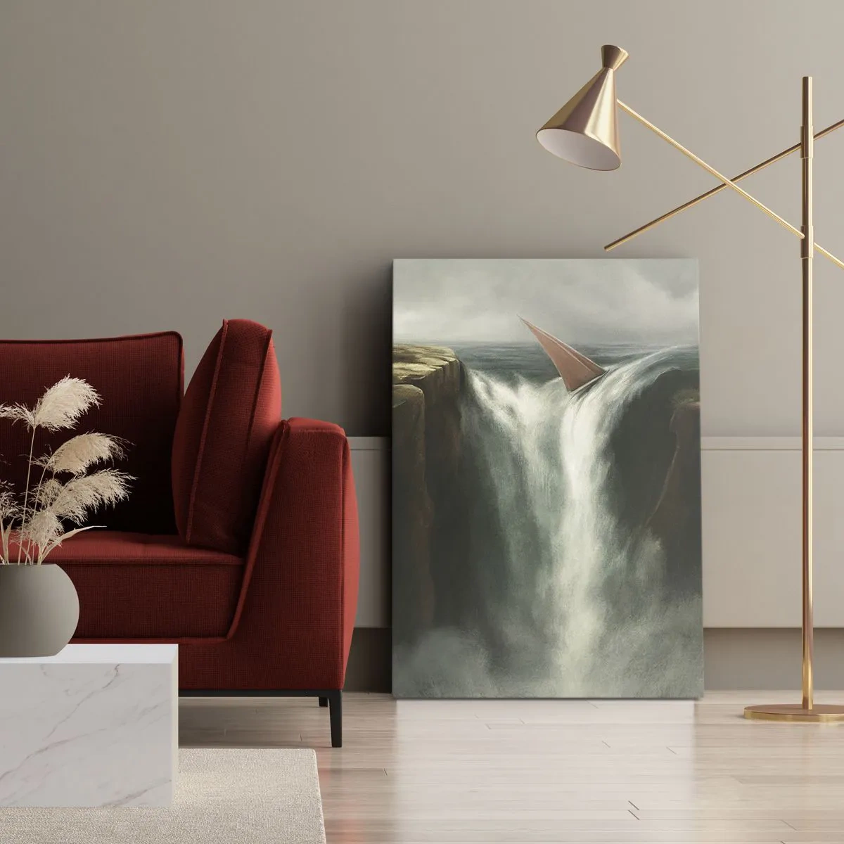 Obraz na plátne - Životné varovanie - 80x120 cm