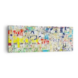 Obraz na plátne - Proste poteší oči - 140x50 cm