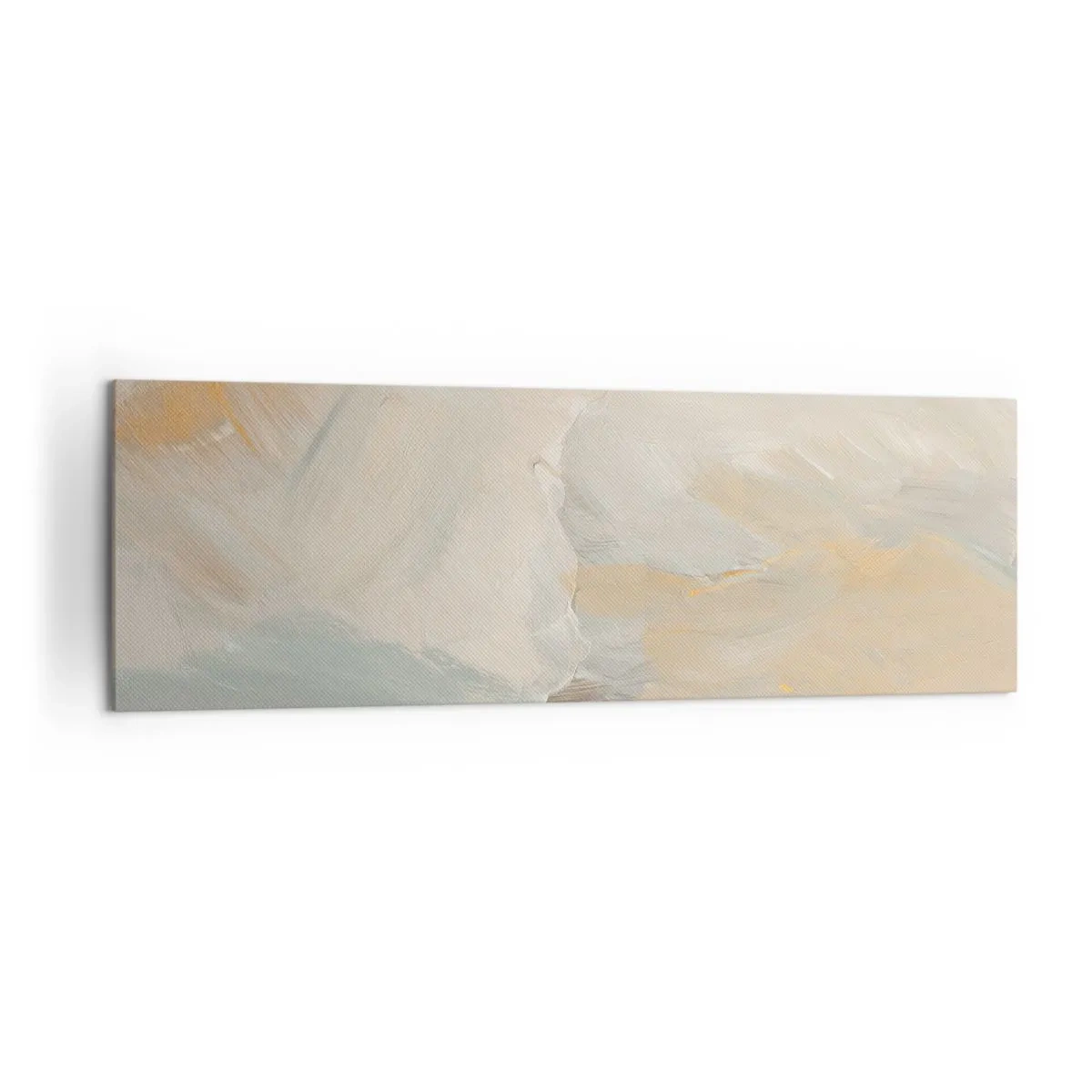 Obraz na plátne - Abstrakcia – krajina nehy - 160x50 cm