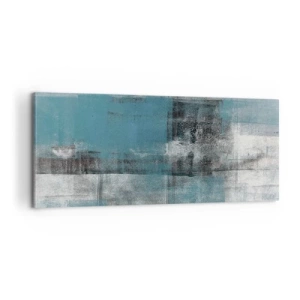 Obraz na plátne - Voda a vzduch - 100x40 cm