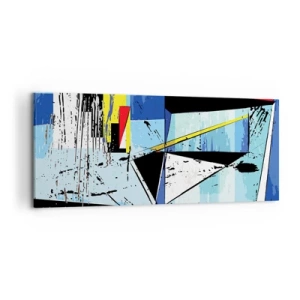 Obraz na plátne - Pozerať sa na svet z uhla… - 120x50 cm