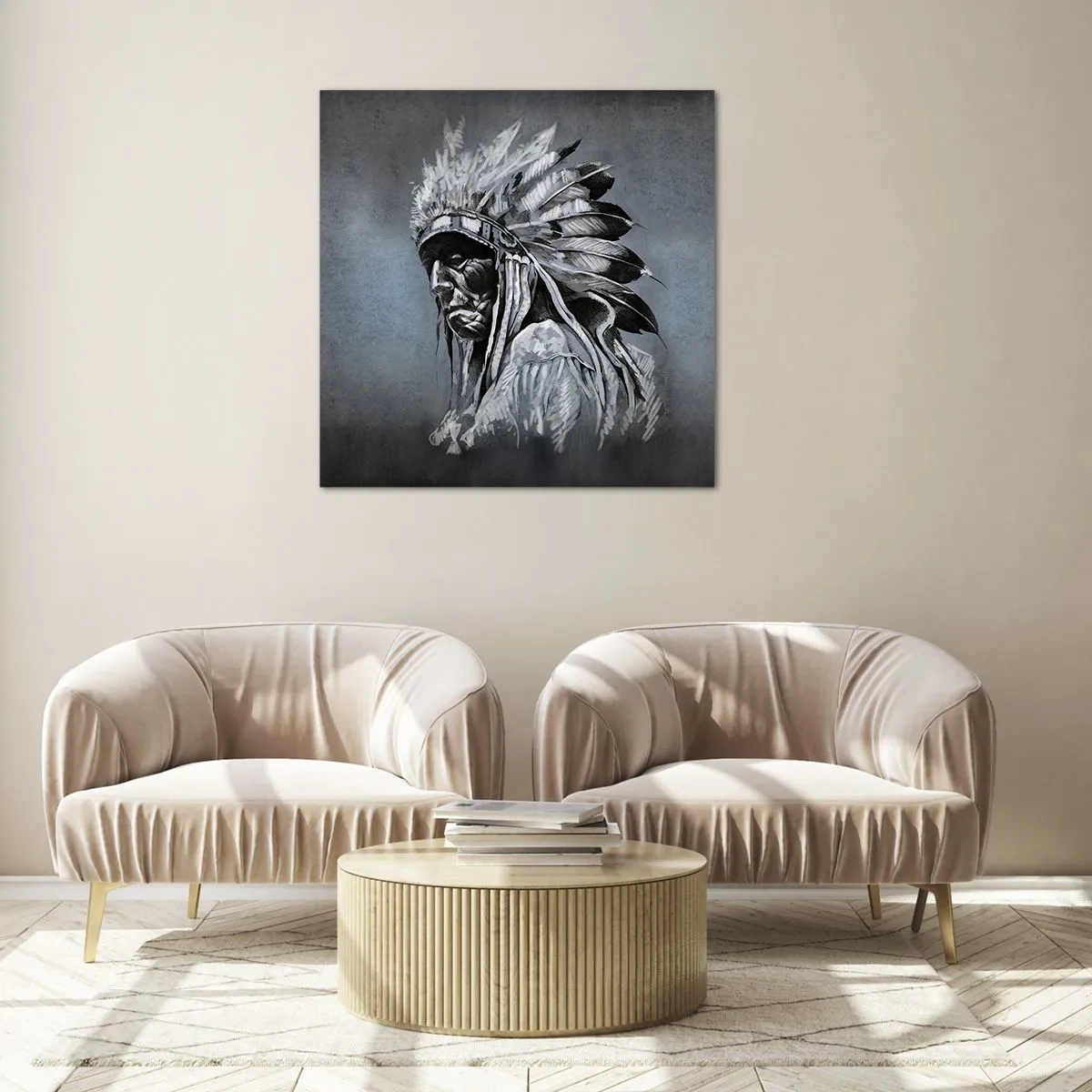 Obraz na skle - Návrat k základom - 70x70 cm