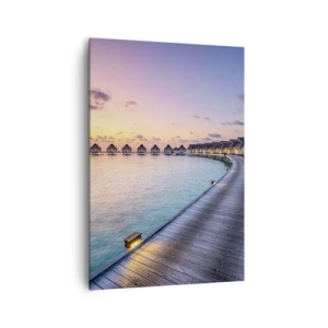 Obraz na plátne - Prázdniny - návrat k prameňom - 70x100 cm