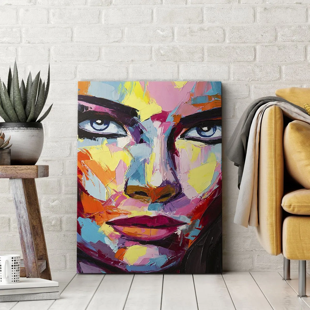 Obraz na plátne - Tiež farebná duša - 50x70 cm