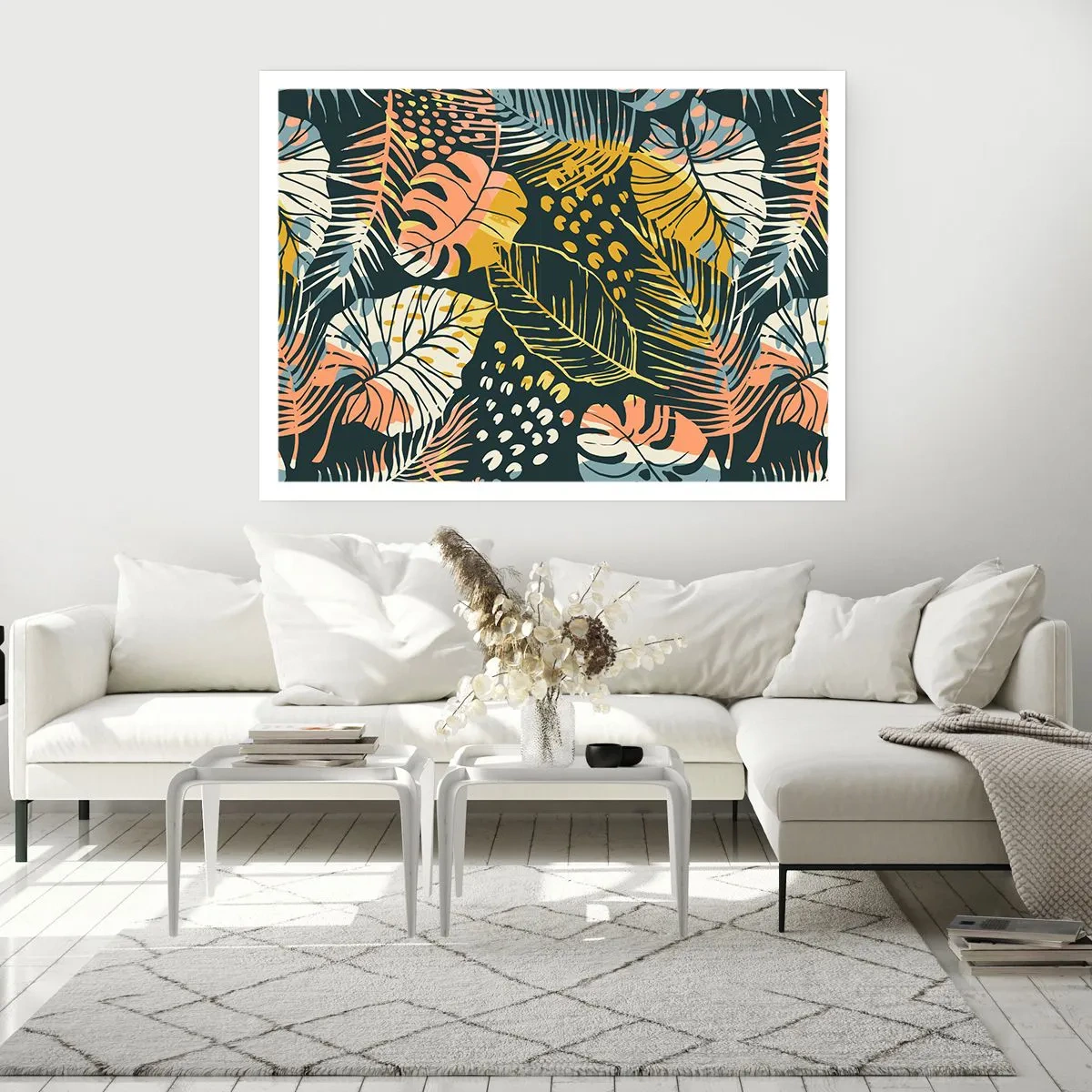 Plagát - Listová fantázia - 70x50 cm