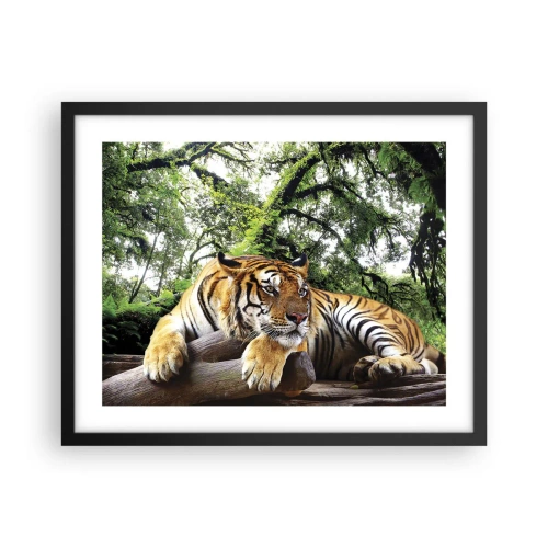 Plagát v čiernom ráme - S úctou - 50x40 cm