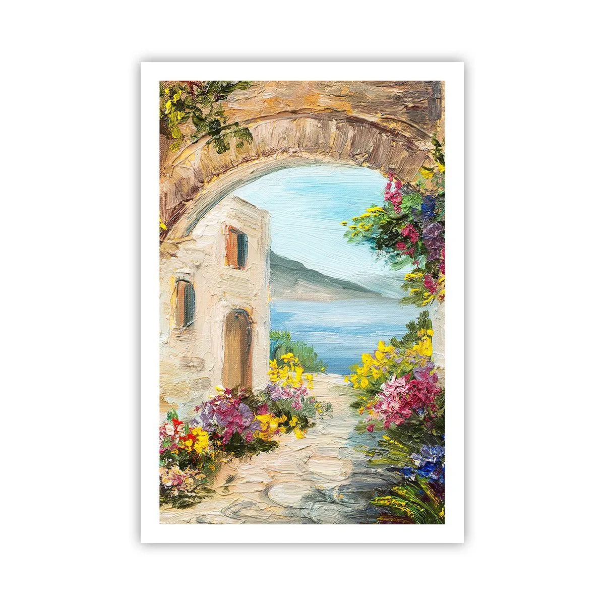 Plagát - Pôvab pobrežnej krajiny - 61x91 cm