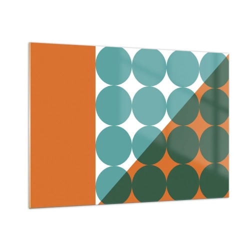 Obraz na skle - Hore a šikmo - 100x70 cm