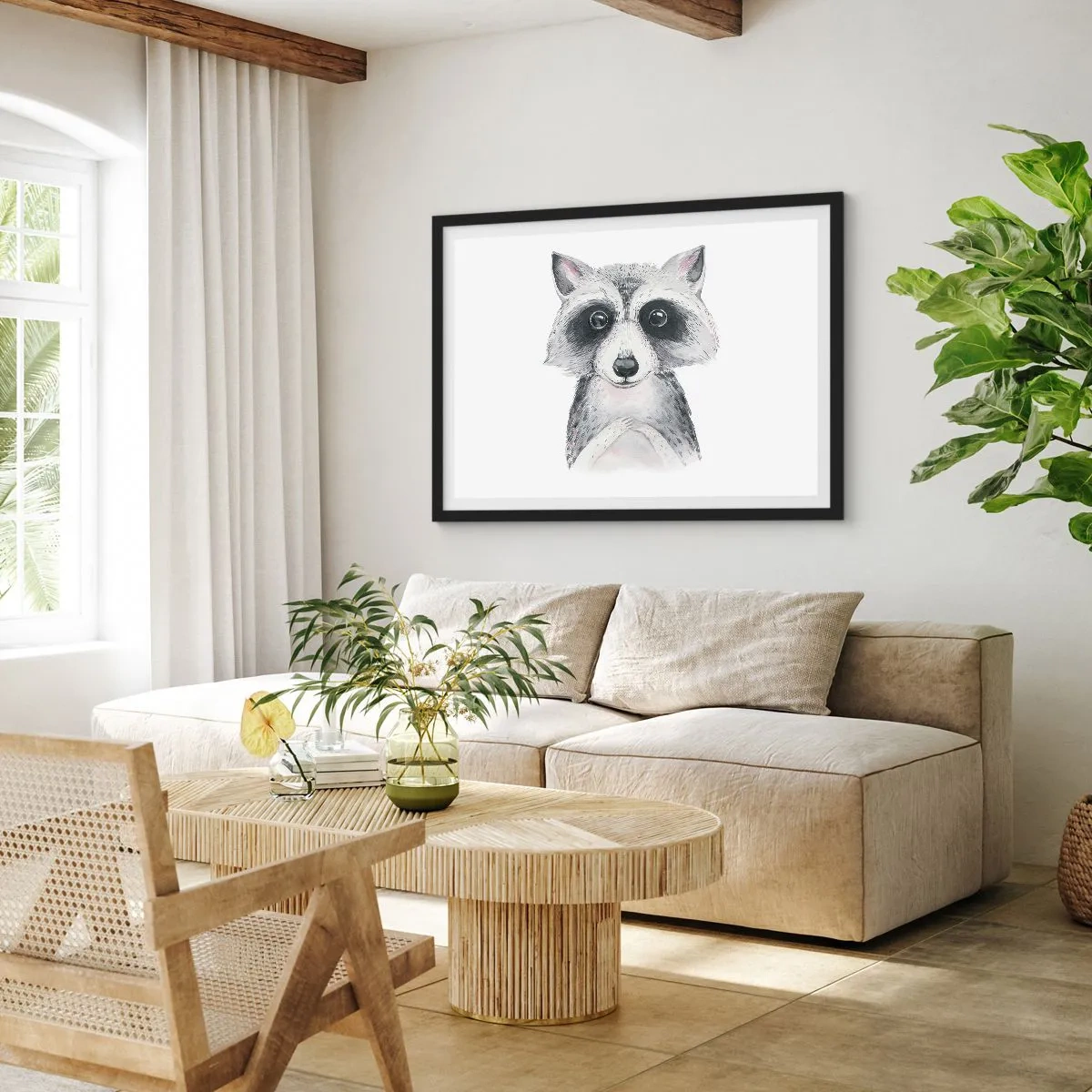 Plagát v čiernom ráme - Chvíľa dojatia - 100x70 cm