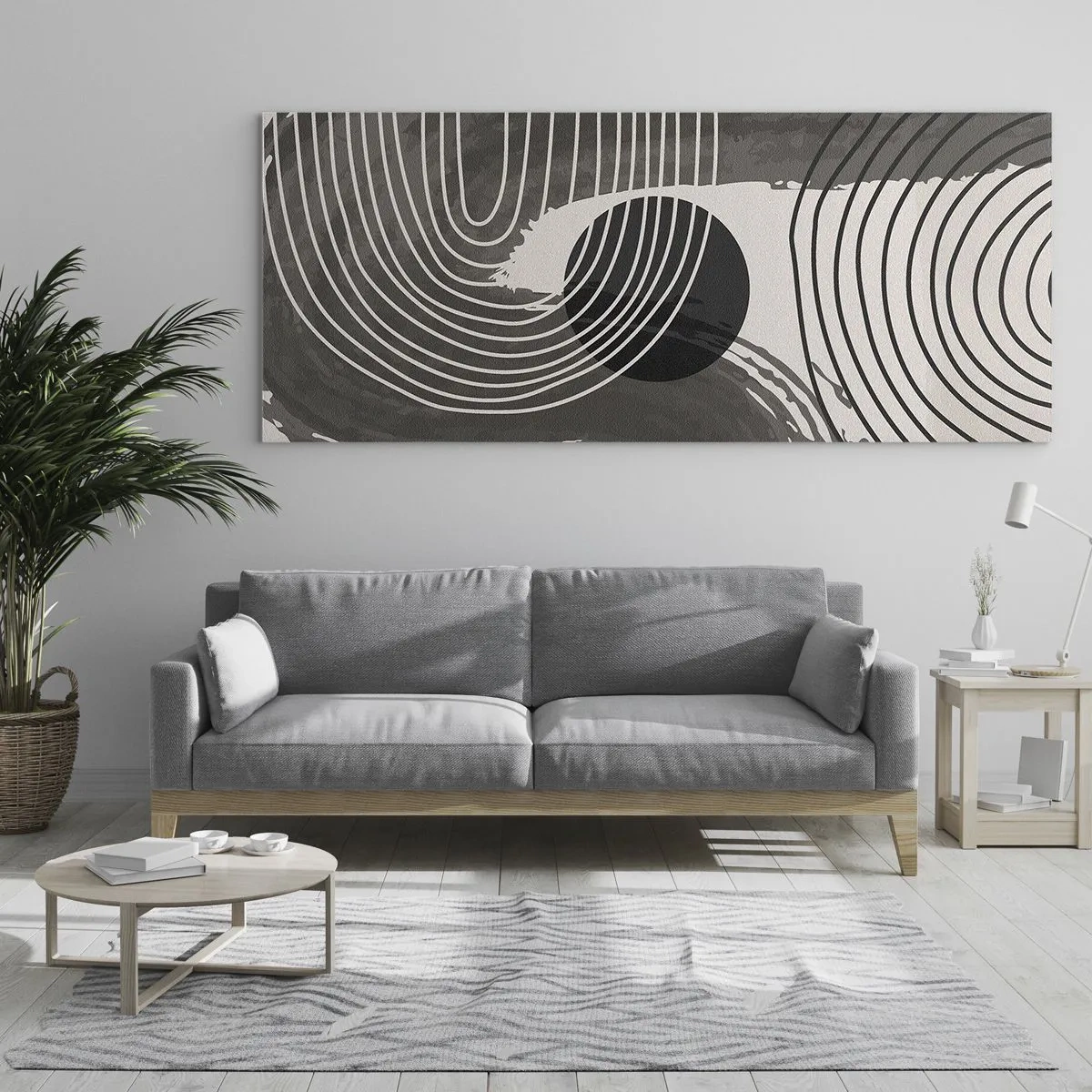 Obraz na skle - Ovál víťazí - 100x40 cm