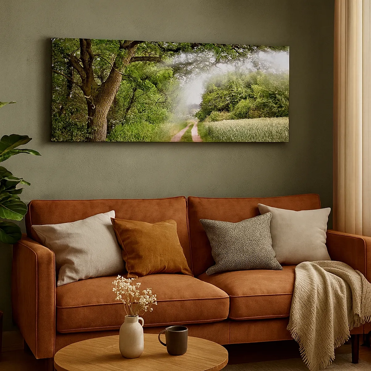 Obraz na plátne - Et in Arcadia ego - 30x30 cm